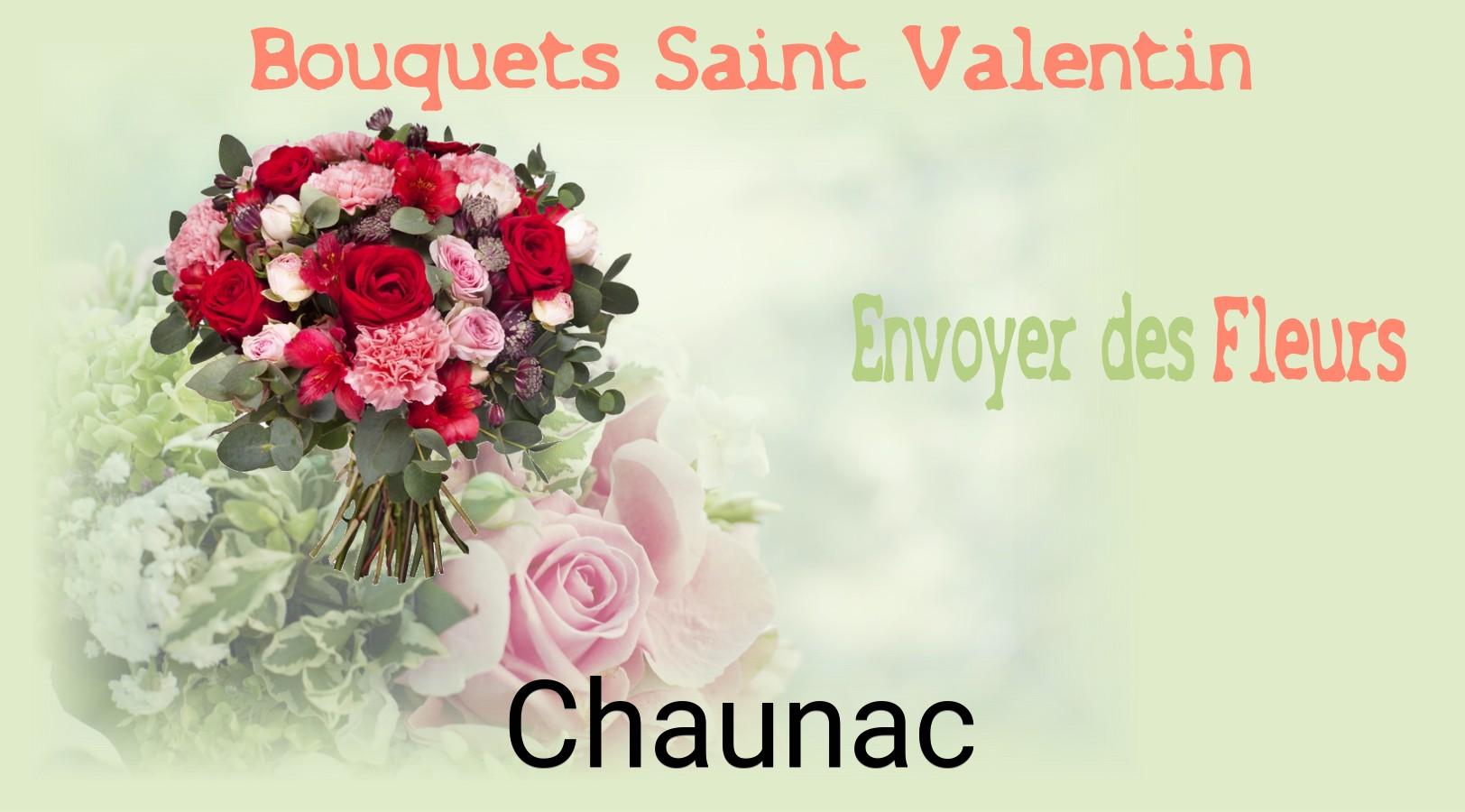 Roses de Saint-Valentin livrées à Chaunac